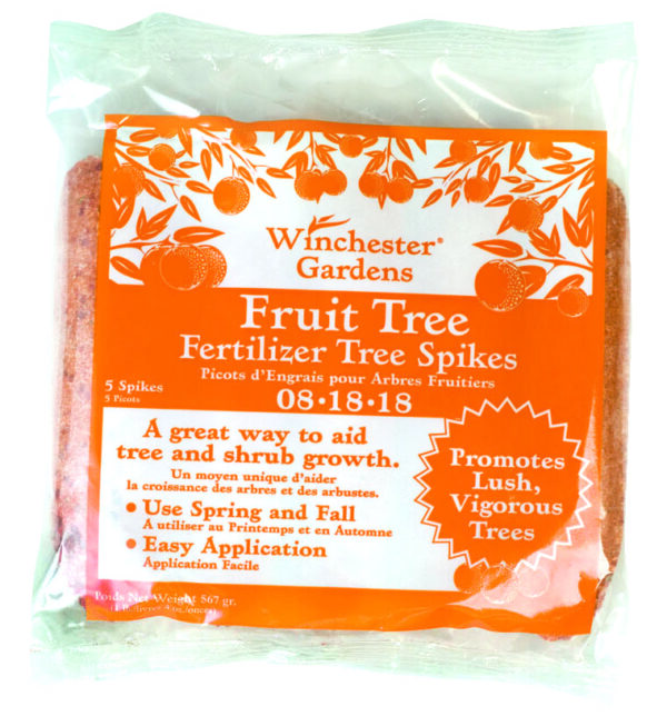 Winchester Gardens Fruit & Citrus Fertilizer Spikes 5 Pack NPK 9-18-18