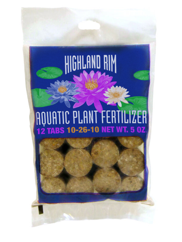 Highland Rim 12 Count Aquatic Fertilizer Tablets NPK 10-26-10